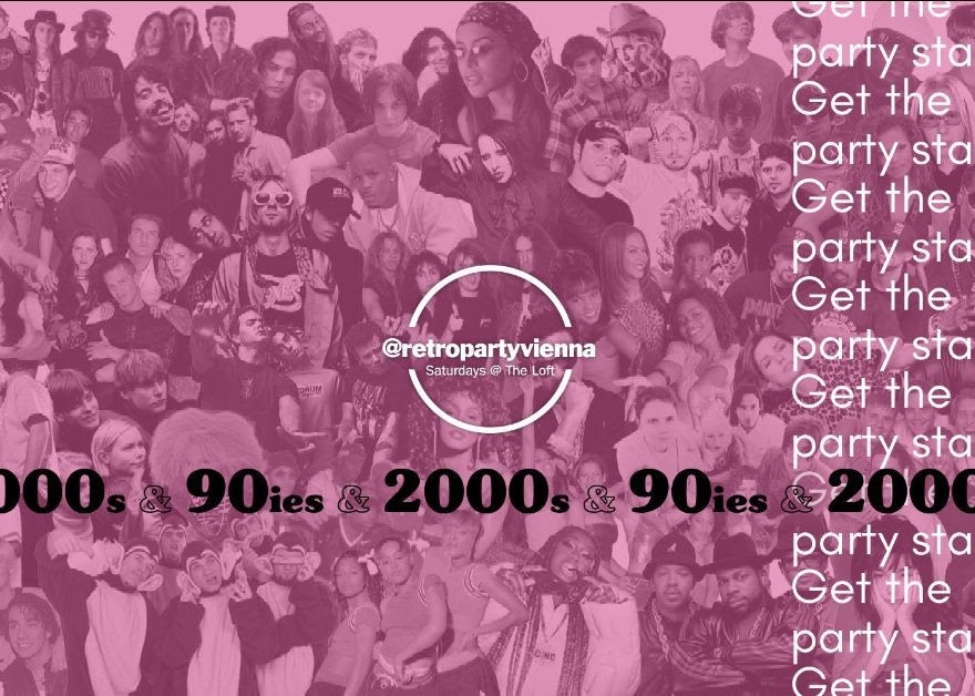 Get the 90ies & 2000s Party started!