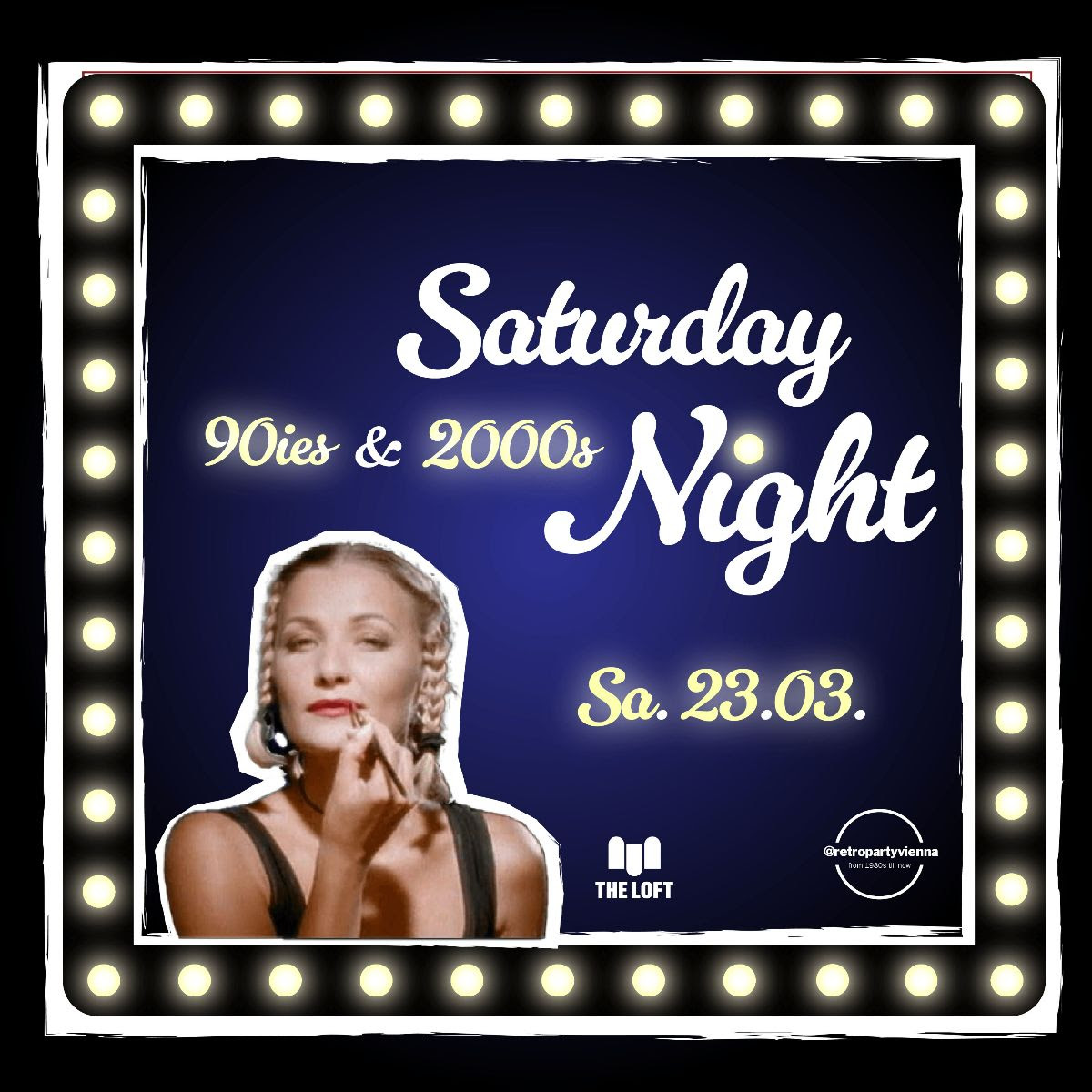 Saturday 90ies & 2000s Night am 23. March 2024 @ The Loft. Saturday 90ies & 2000s Night am 23. March 2024 @ The Loft.