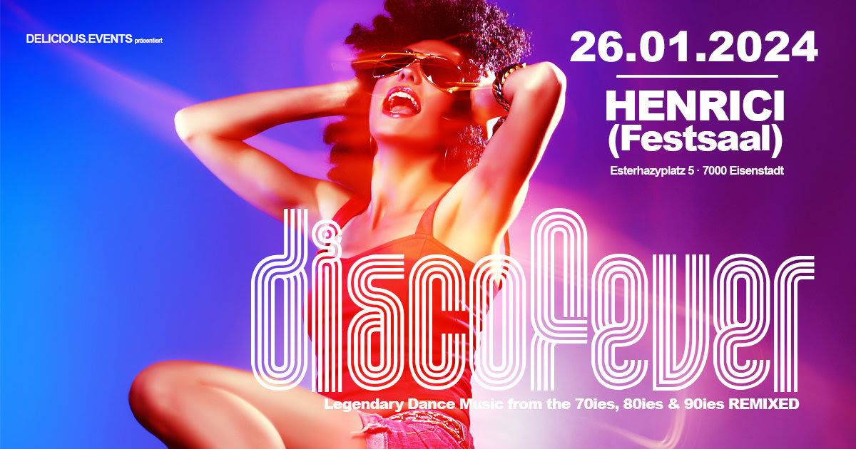DISCOFEVER am 26. January 2024 @ HENRICI. DISCOFEVER am 26. January 2024 @ HENRICI.