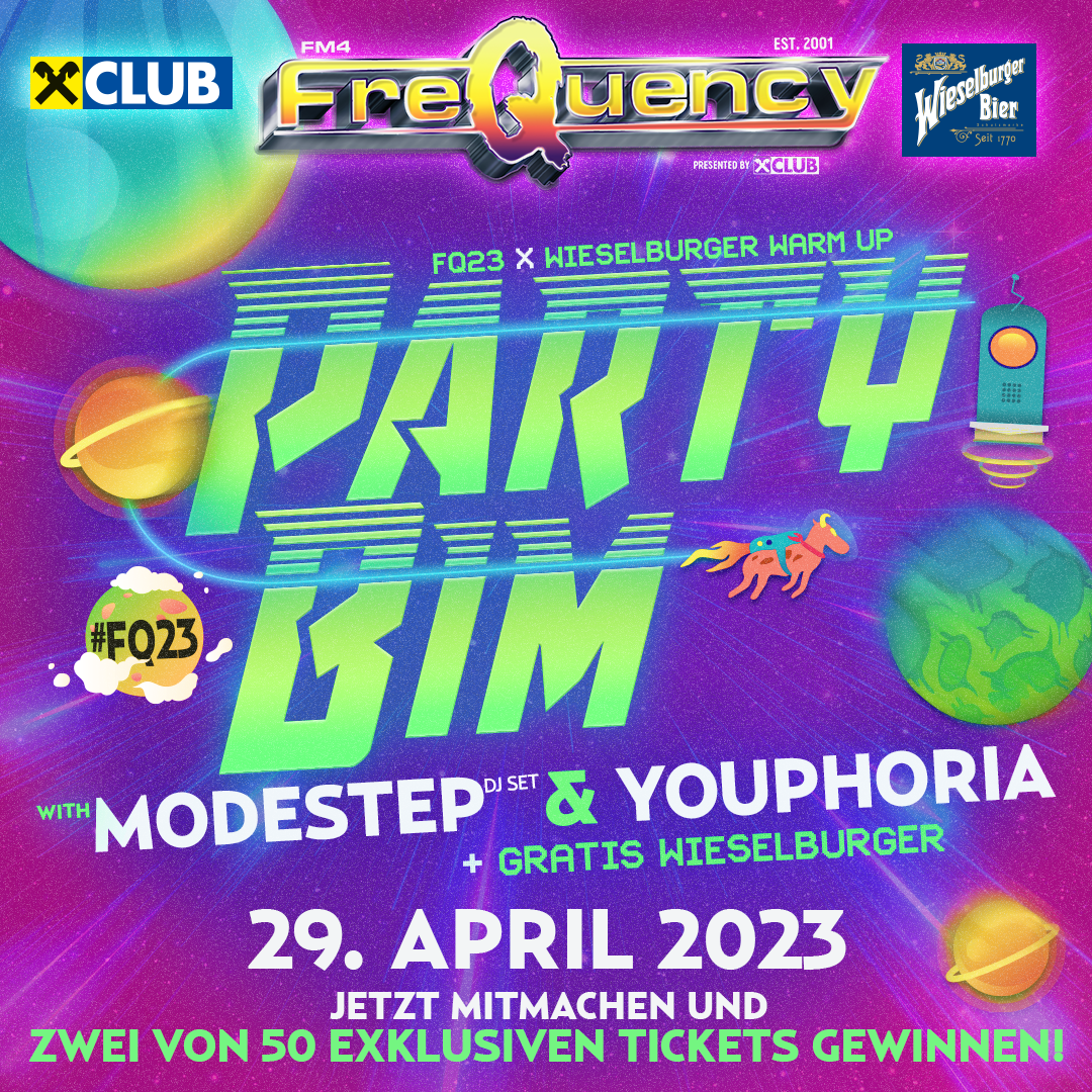 FREQUENCY-WARM-UP Party BIM am 29. April 2023 @ Wien.