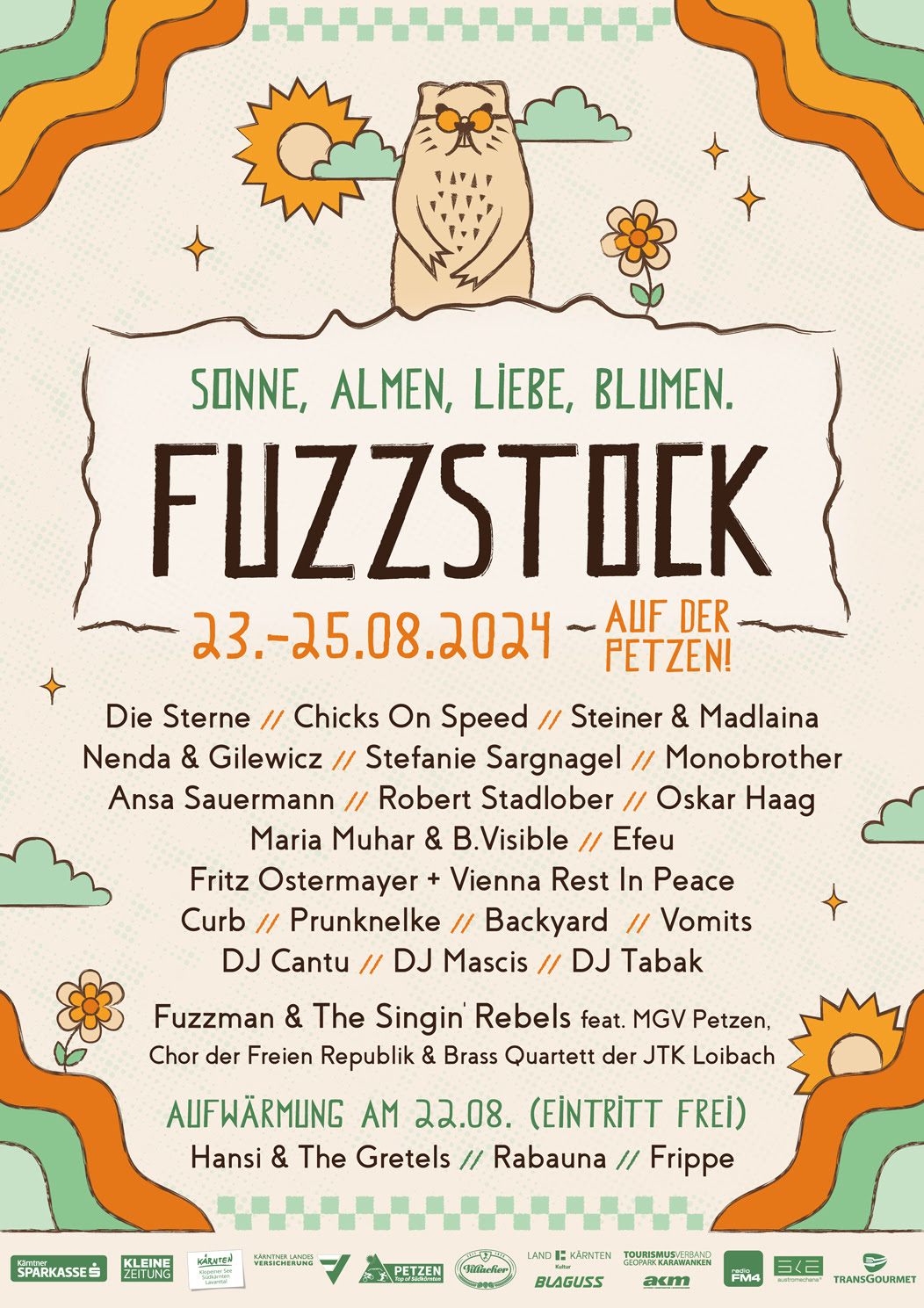 Fuzzstock am 23. August 2024 @ Auf der Petzen. Fuzzstock am 23. August 2024 @ Auf der Petzen.