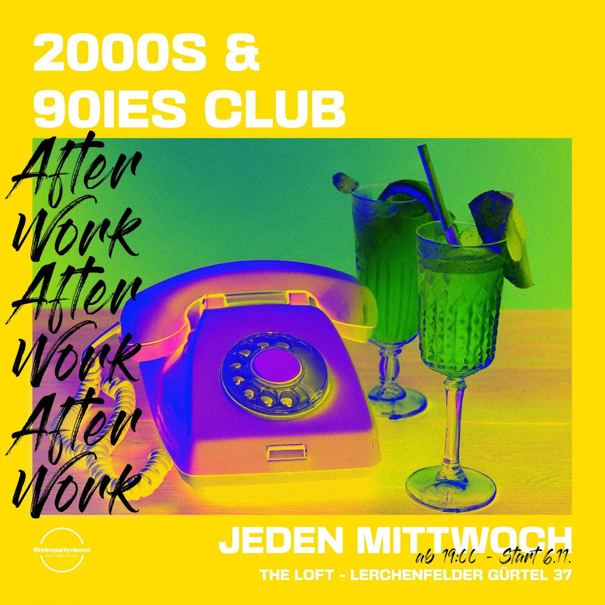 2000s & 90ies Afterwork am 27. November 2024 @ The Loft. 2000s & 90ies Afterwork am 27. November 2024 @ The Loft.