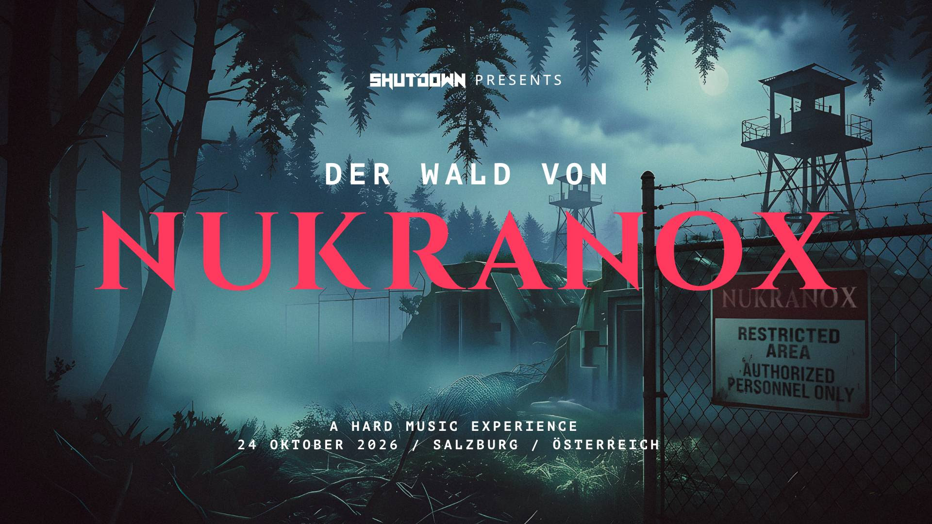 NUKRANOX 2026 am 24. October 2026 @ Messezentrum Salzburg.