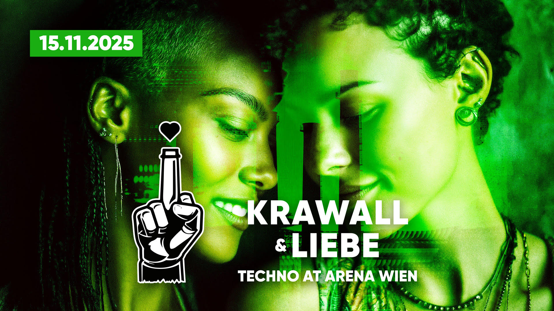 Krawall & Liebe am 15. November 2025 @ Arena Wien.