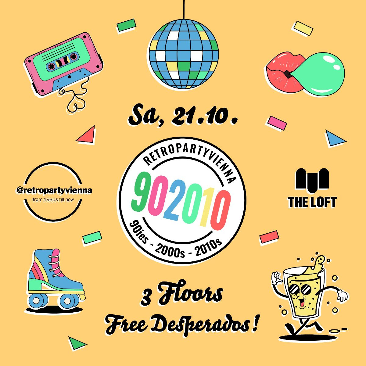 90ies & 2000s & 2010s Club am 21. October 2023 @ The Loft. 90ies & 2000s & 2010s Club am 21. October 2023 @ The Loft.