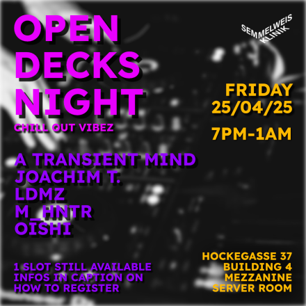 Open Decks Night
