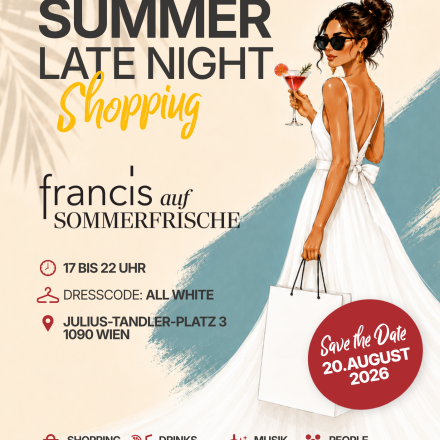 Summer Late Night Shopping im francis