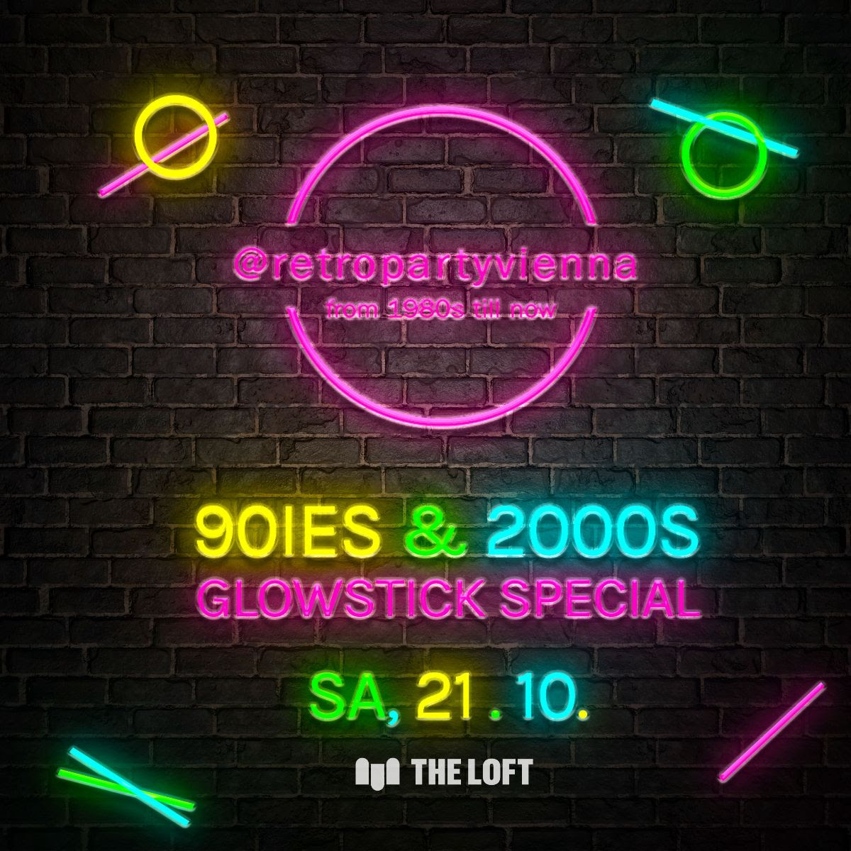 90ies & 2000s Club am 28. October 2023 @ The Loft.