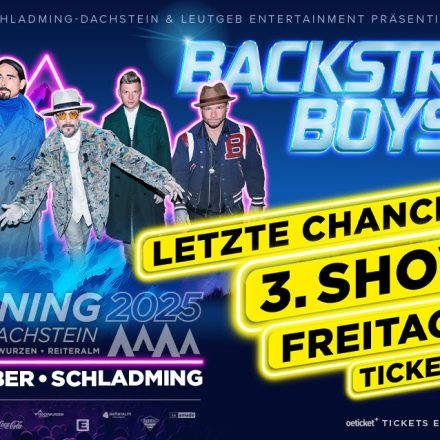Backstreet Boys - Zusatzshow