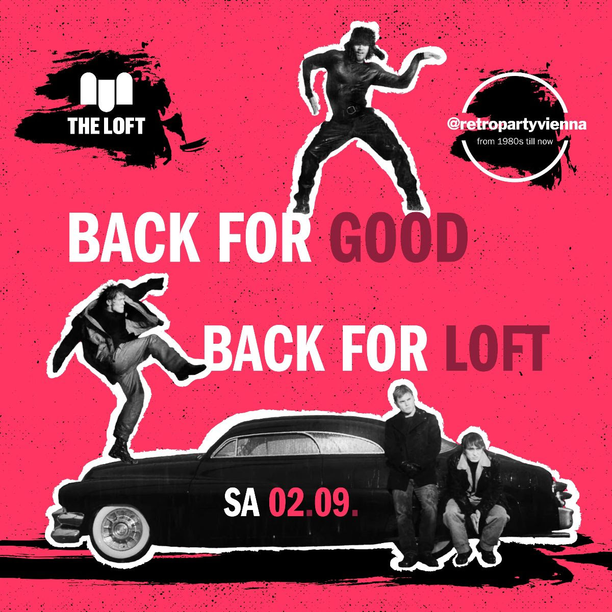 2000s & 90ies Club: Back for Loft am 2. September 2023 @ The Loft. 2000s & 90ies Club: Back for Loft am 2. September 2023 @ The Loft.