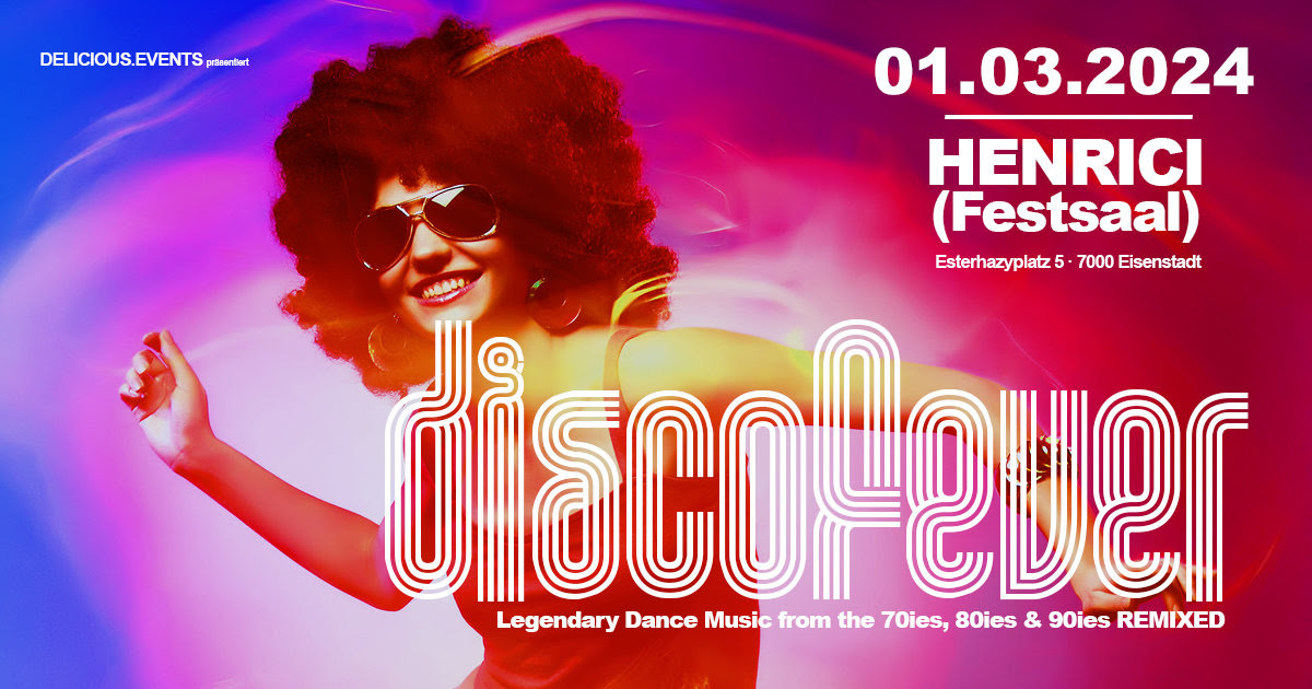 DISCOFEVER am 1. February 2024 @ HENRICI. DISCOFEVER am 1. February 2024 @ HENRICI.