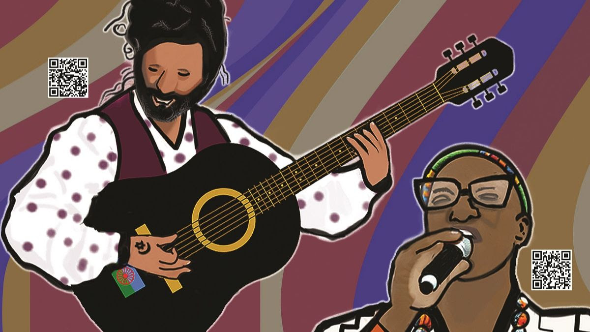 Uproot: David Heredia & Futurelove Sibanda am 20. June 2024 @ Café 7*Stern. Uproot: David Heredia & Futurelove Sibanda am 20. June 2024 @ Café 7*Stern.