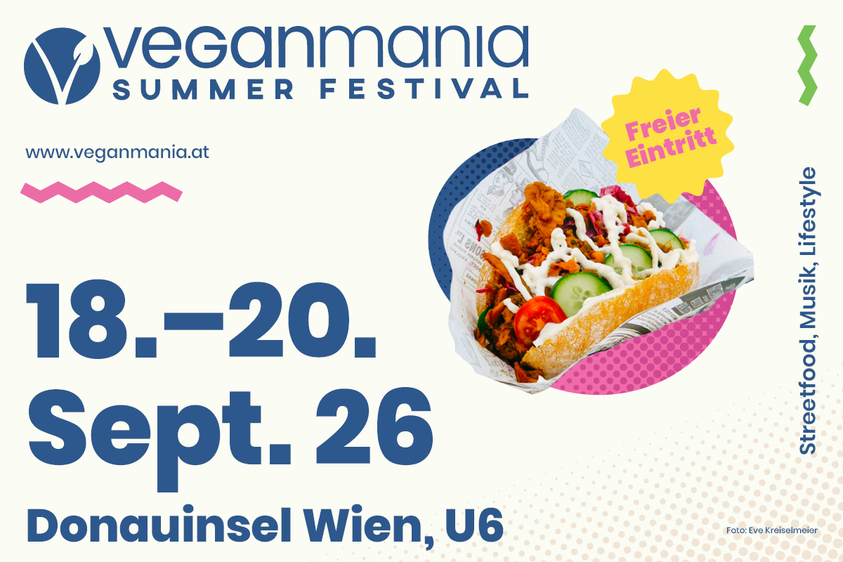 Veganmania Donauinsel 2026 am 18. September 2026 @ Donauinsel.