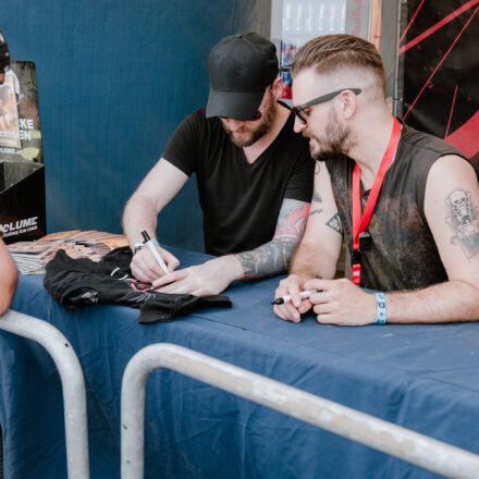 Nova Rock Festival 2019 – Day 4 – Autogrammzelt