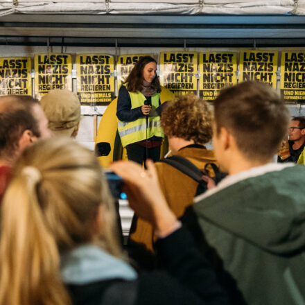 Demo gegen Kickl @ Schottentor Wien