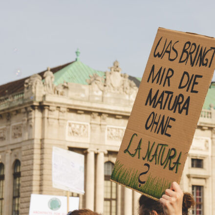 Klimavolksbegehren goes Earth Strike @ Praterstern