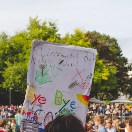 Klimavolksbegehren goes Earth Strike @ Praterstern