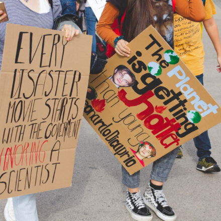 Klimavolksbegehren goes Earth Strike @ Praterstern