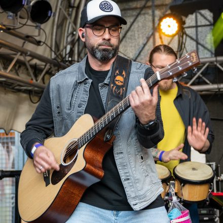 Szene Soundgarden mit Shatterfly und Noisy Sunset