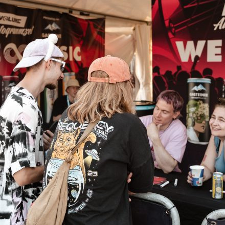 FM4 Frequency Festival 2025 - Autogrammzelt pres. by Gasteiner