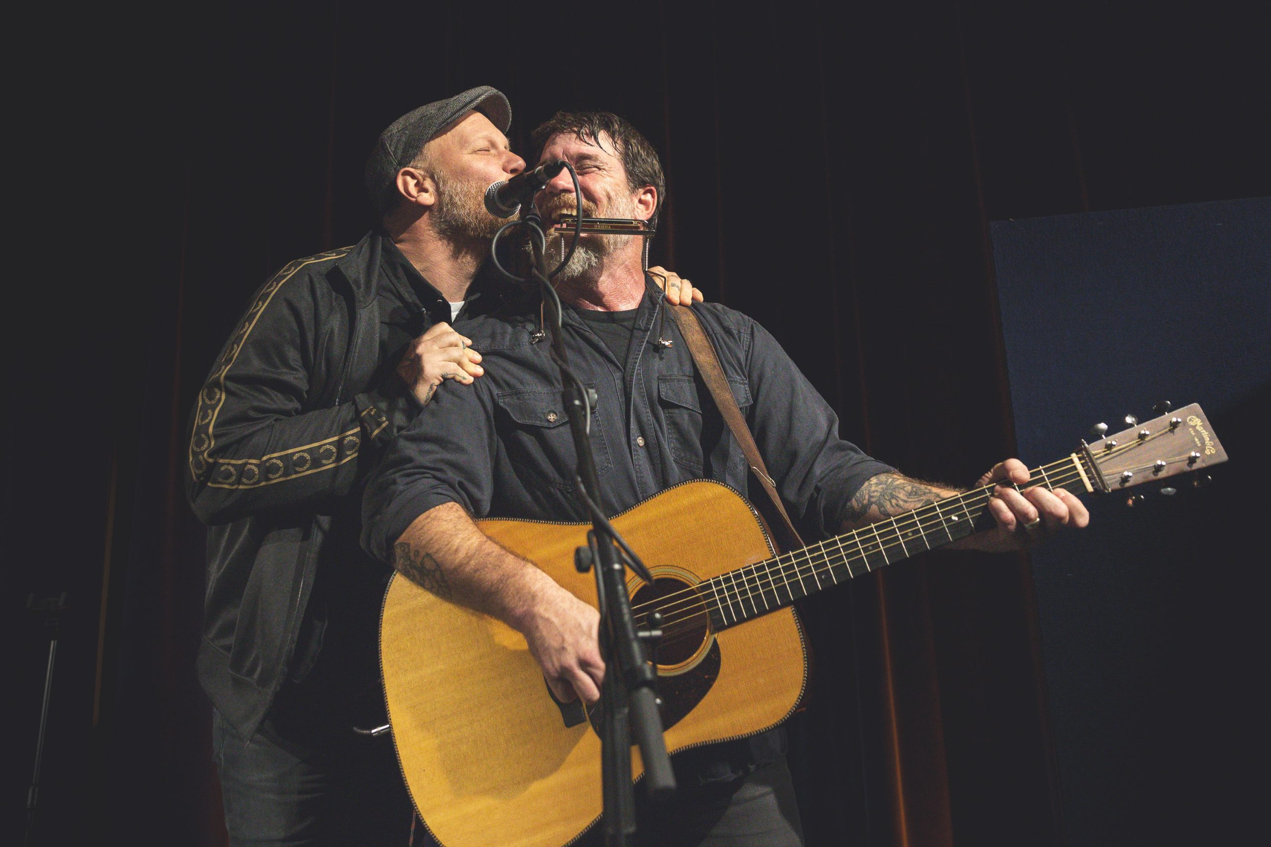 Chuck Ragan und Matze Rossi