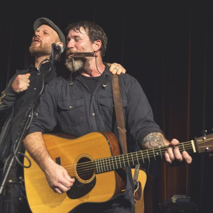 Chuck Ragan und Matze Rossi