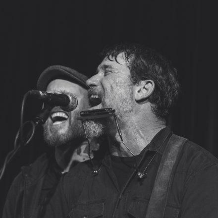 Chuck Ragan und Matze Rossi