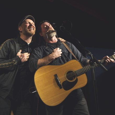 Chuck Ragan und Matze Rossi
