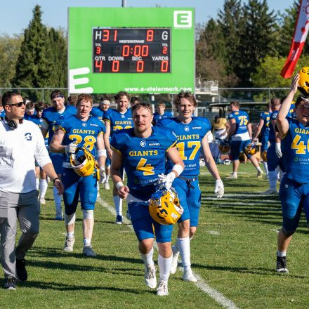 AFL Graz Giants vs Fehérvár Enthroners (31 : 8)