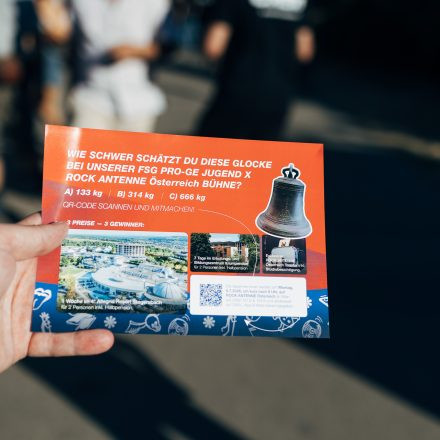 FSG PRO-GE Jugend x ROCK ANTENNE Österreich Bühne am Donauinselfest 2026 - Freitag