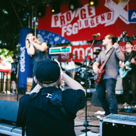 FSG PRO-GE Jugend x ROCK ANTENNE Österreich Bühne am Donauinselfest 2026 - Freitag