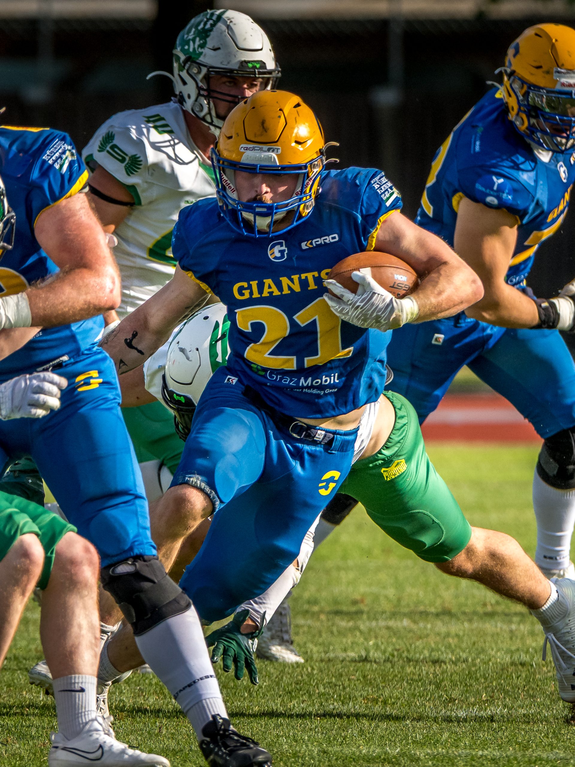 AFL Graz Giants vs Salzburg Ducks (70:19)