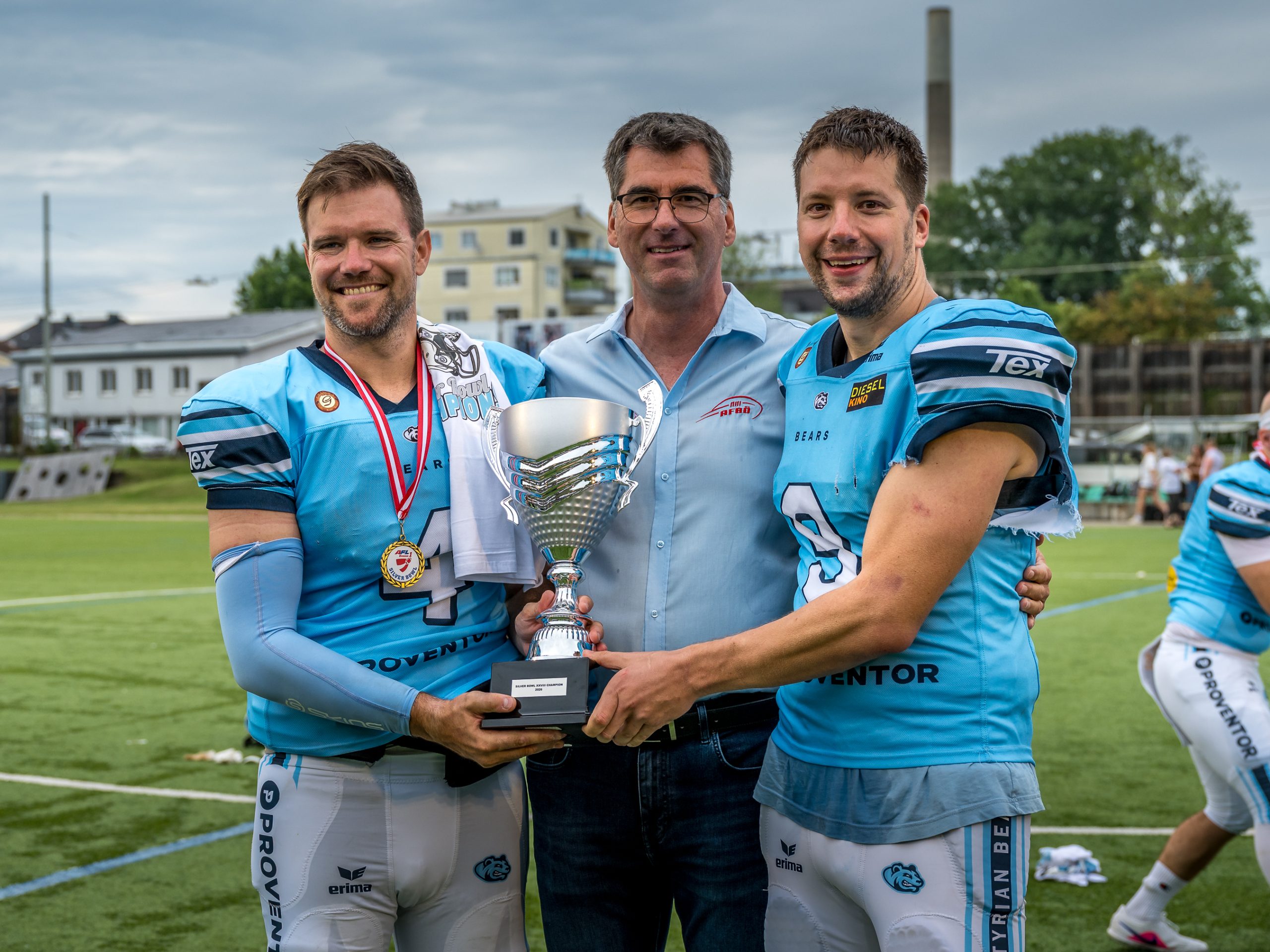 AFL DIV 1 SILVER BOWL | PROVENTOR STYRIAN BEARS vs. AFC Vienna Vikings II (49:7)