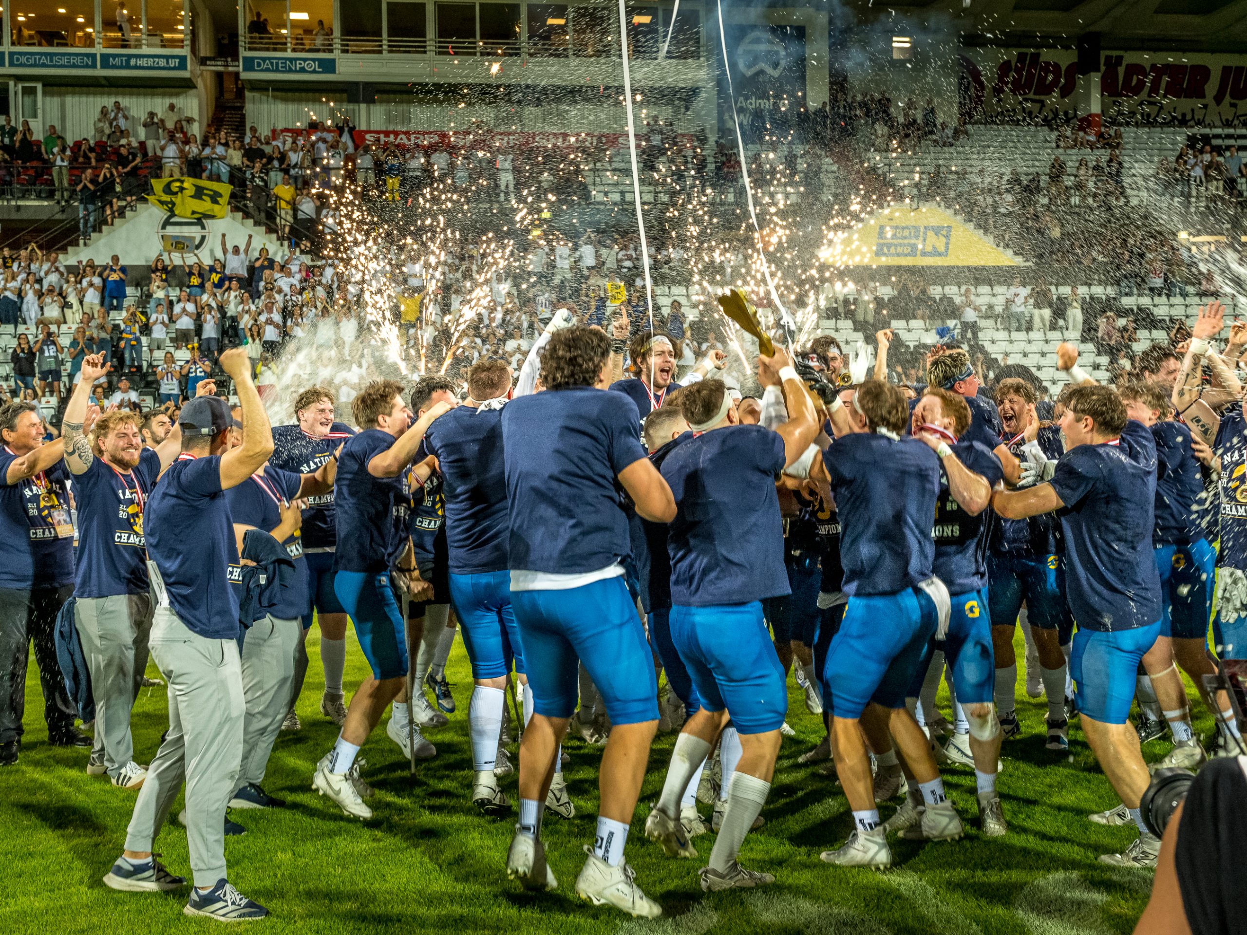 Graz Giants gewinnen den Austrian Bowl XLI