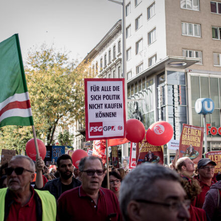 Großdemo: Nie wieder Schwarz-Blau! @ Wien