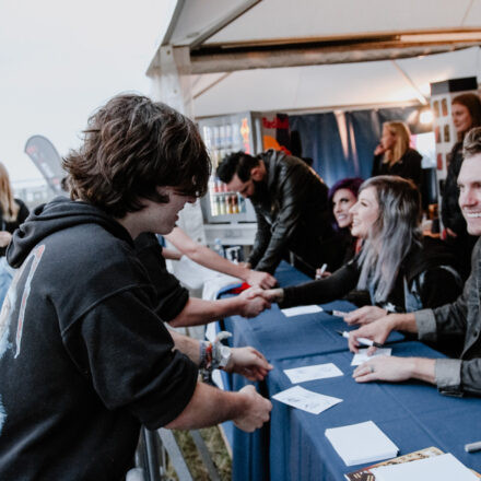 Nova Rock Festival 2018 - Day 1 - Autogrammzelt @ Pannonia Fields