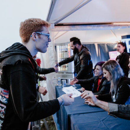 Nova Rock Festival 2018 - Day 1 - Autogrammzelt @ Pannonia Fields