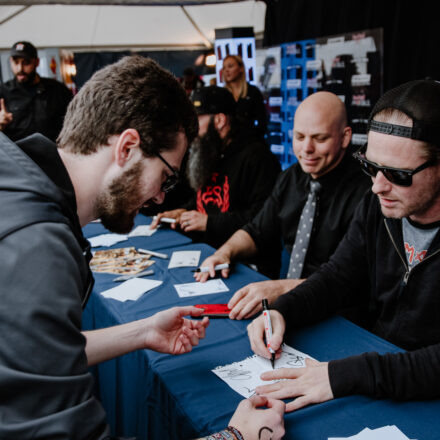 Nova Rock Festival 2018 - Day 1 - Autogrammzelt @ Pannonia Fields