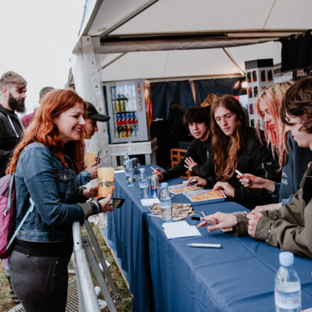 Nova Rock Festival 2018 - Day 1 - Autogrammzelt @ Pannonia Fields