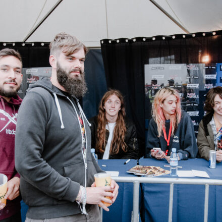 Nova Rock Festival 2018 - Day 1 - Autogrammzelt @ Pannonia Fields