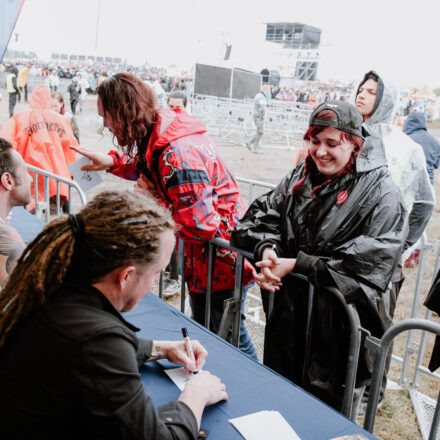 Nova Rock Festival 2018 - Day 1 - Autogrammzelt @ Pannonia Fields