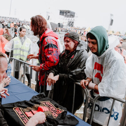 Nova Rock Festival 2018 - Day 1 - Autogrammzelt @ Pannonia Fields