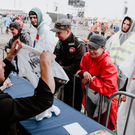 Nova Rock Festival 2018 - Day 1 - Autogrammzelt @ Pannonia Fields