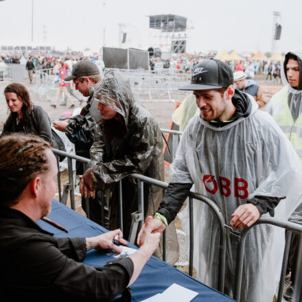 Nova Rock Festival 2018 - Day 1 - Autogrammzelt @ Pannonia Fields