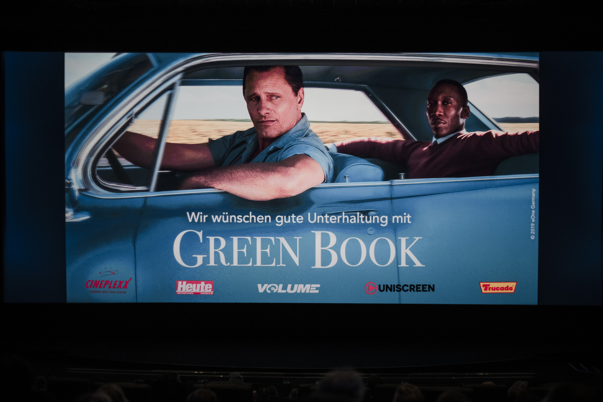 Volume & Heute Filmpremiere: Green Book @ Cineplexx Wienerberg