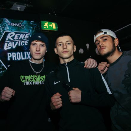 THE HIVE pres. Rene LaVice, Prolix & MC Mota @ Flex