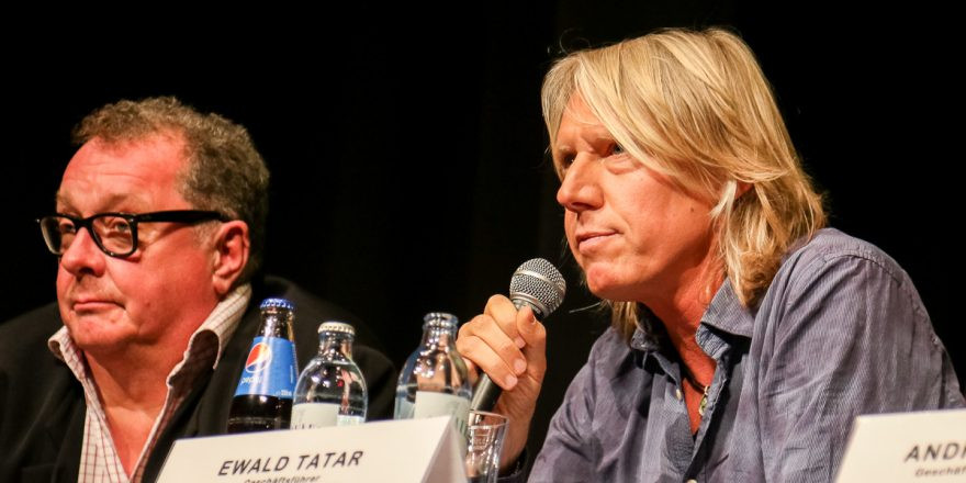 Pressekonferenz gegen die Ticketsteuer @ Stadtsaal