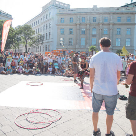 Buskers Festival Wien 2018 @ Karlsplatz Wien