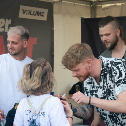 Best Of Volume Autogrammzelt @ Nova Rock Festival 2023 (supp. by Daniel Lauder)
