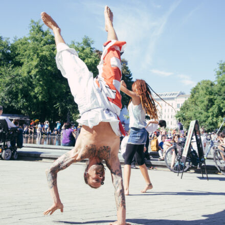 Buskers Festival Wien 2018 @ Karlsplatz Wien